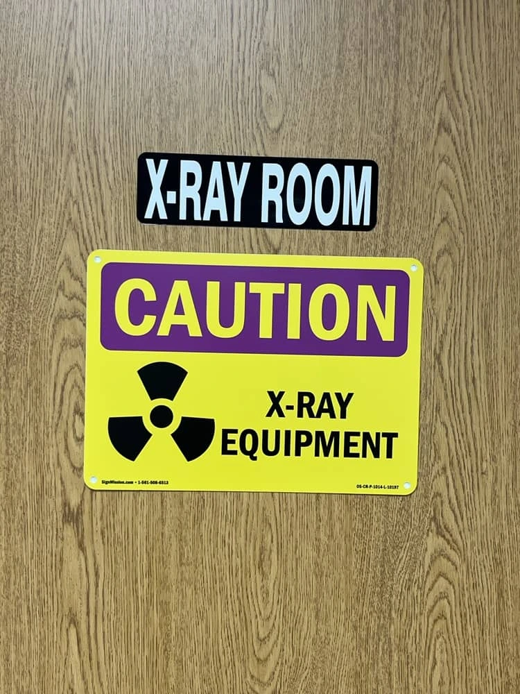 Modern reception area with primaMED branding and seating