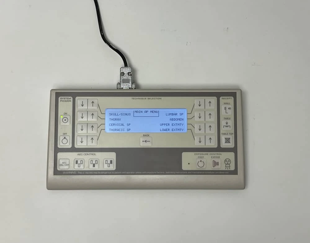 Radiologic technologist tools organized for student use